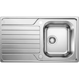 BLANCO DINAS 45 S Spoelbak, 860x500 mm, met afvoerregeling, geborsteld rvs