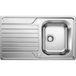BLANCO DINAS 45 S Spoelbak, 860x500 mm, met afvoerregeling, geborsteld rvs