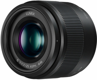Panasonic Lumix G 25mm f/1.7 ASPH Lens - Black