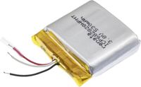 Renata ICP682828HPMT Speciale oplaadbare batterij Prismatisch Kabel LiPo 3.7 V 560 mAh