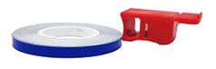 4R Quattroerre.it 10235 Wheel Stripes Reflecterende strepen voor motorvelgen, met applicator, blauw, 5 mm x 6 m
