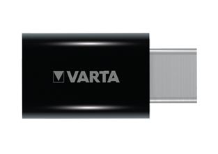 Varta Micro USB naar USB Type C Adapter - Zwart
