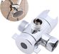 Merkloos / Sans marque Verstelbare douche-arm gemonteerd, 3-weg douchekop omstelling en montage combo douche-arm gemonteerd ventiel vaste beugel badkamer