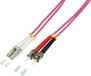 LogiLink Roze Glas 3m LC-ST