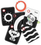 Top1Toys Chicco Contrastkaarten Zwart-Wit