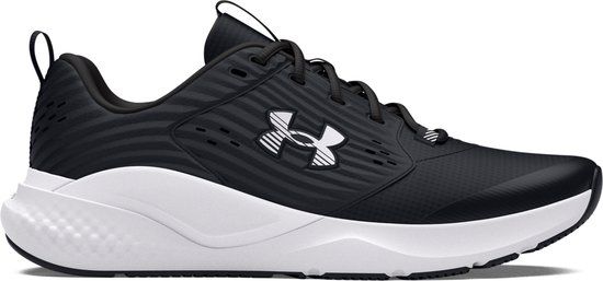 Under Armour UA Charged Commit TR 4 Heren Sportschoenen - Zwart - Antraciet - Wit