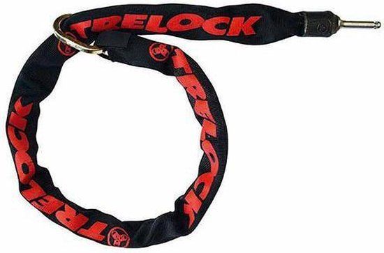 TRELOCK Ringslot Plug.in Chain ZR 455/140 - Zwart mat - 140 cm