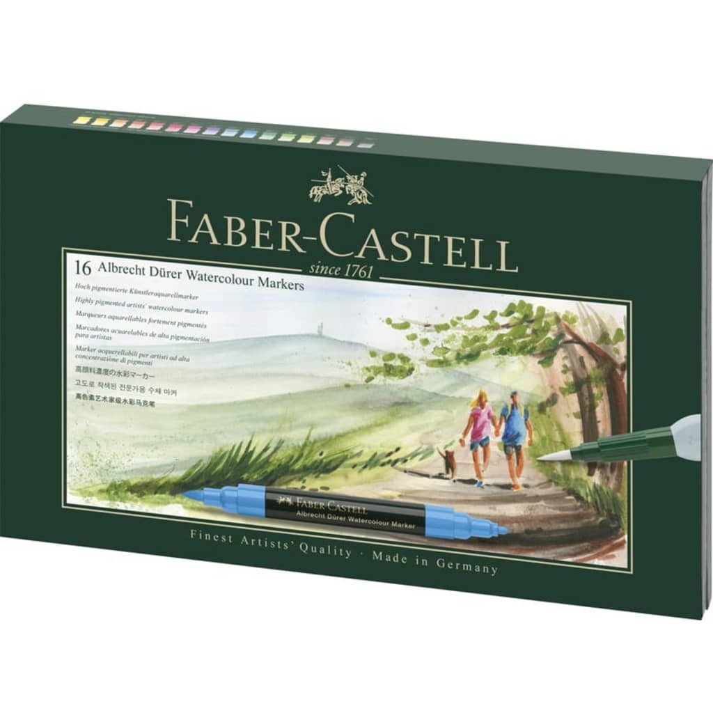 Faber-Castell Aquarel marker Albrecht Dürer gift set 16st. met accessoires