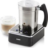 DOMO DO717MF Melkopschuimer - Automatisch - Zwart/RVS