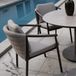 4 Seasons Outdoor Manolo Barolo dining tuinset 180x95xH75 cm 5 delig keramiek terre Taste