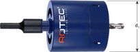 Rotec Verlengde gatzaag 160x100mm 8-12tpi incl.boor +6kt adapter