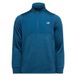 New Balance Haut Running Athletics Heat Grid 1/2 Zip - Bleu, pointure Large