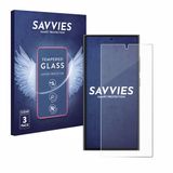 Savvies Glas Screenprotector voor Samsung Galaxy S24 Ultra - Gehard Beschermglas 9H 3 Stuks