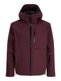 JACK & JONES Tussenjas 'JCOLegacy' rood / wit
