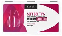 IBD Soft Gel Tips Medium Stiletto 504st
