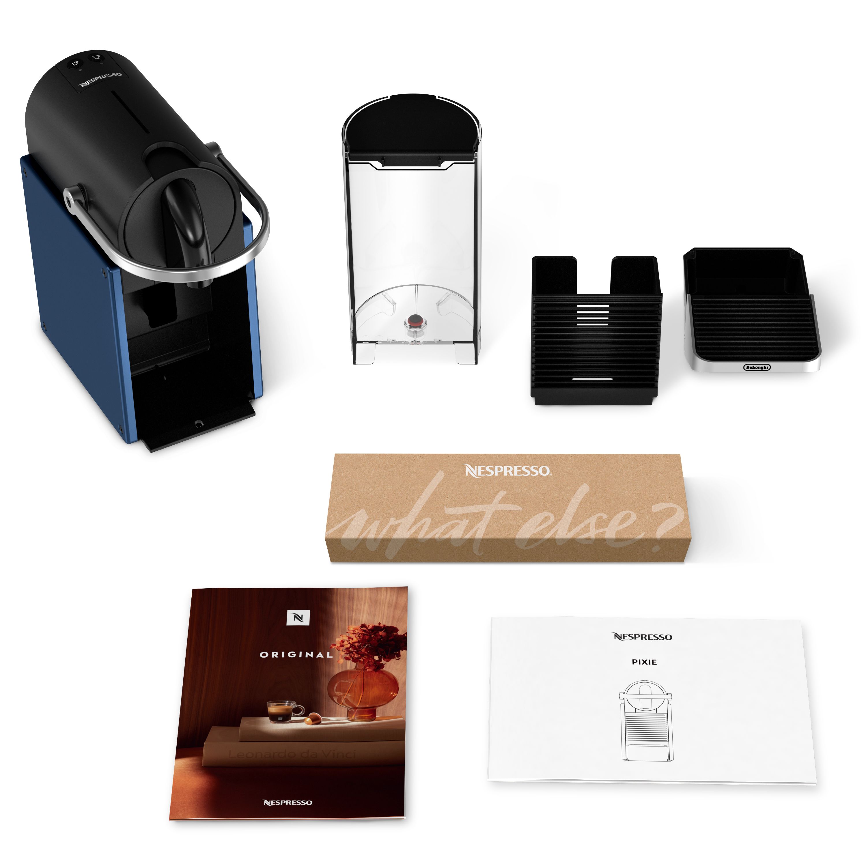 De'Longhi Nespresso Pixie EN127BL - Koffiecupmachine - Blauw