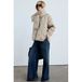 Mango gewatteerde winterjas - beige