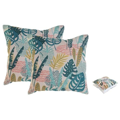 Home ESPRIT Home ESPRIT Kussen-set jungle, 45 x 5 x 45 cm, 2 stuks