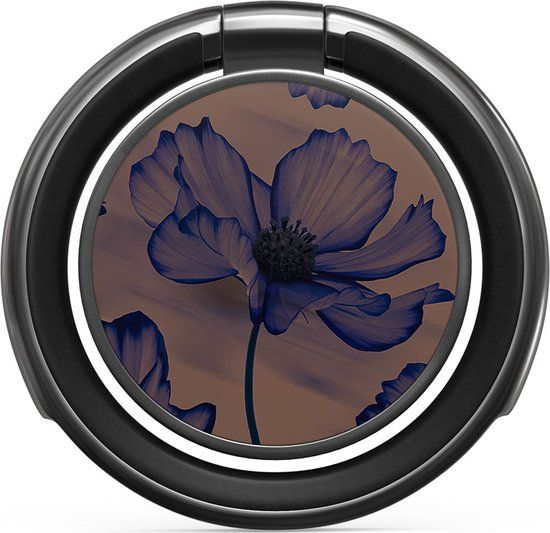 BURGA Gunmetal Ringhouder voor mobiele telefoon - Velvet Night