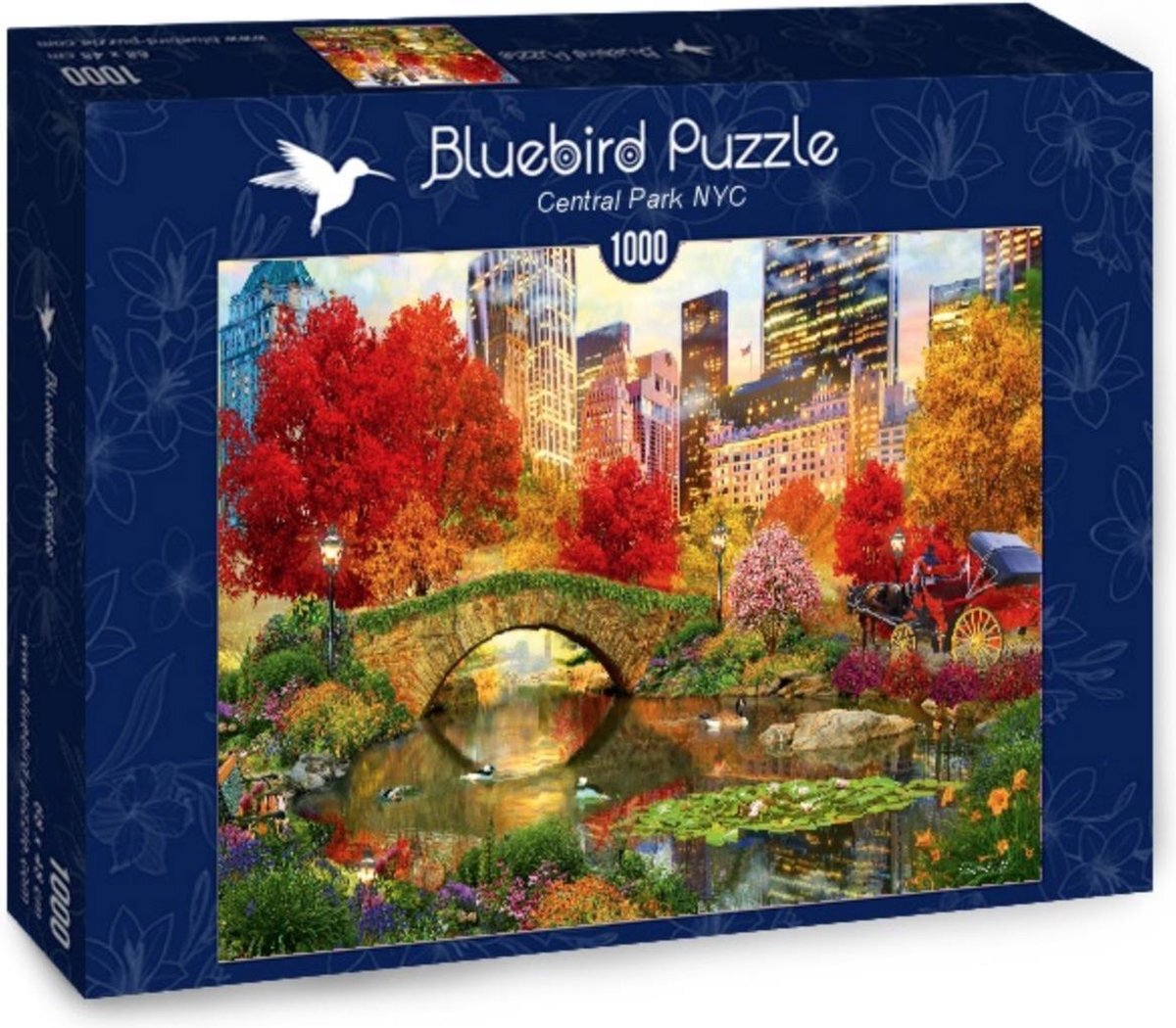 Blue Bird Central Park New York 1000 Bleubird herfstpuzzel