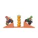 Hot Wheels The Super Mario Galaxy Movie Mario en Luigi Woestijnsprong met 2 voertuigen en schans