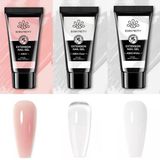Born Pretty Polygel Set - 3x30 ml - Kleuren BP03-BP04-BP05