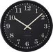 NeXtime Dickens – Wandklok – 30 cm – Plastic – Zwart – Stil