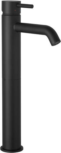 Saqu Eurotrend Verhoogde Wastafelmengkraan Mat Zwart