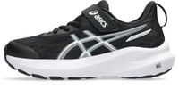 Asics Gt-1000 14 PS Chaussures de course unisexe pour enfants et adolescents, Noir et gris acier, 35 EU