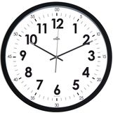 CEP Orium wandklok, kwarts uurwerk, zwart