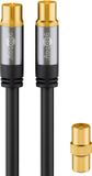 Wentronic 70378 coax-kabel 3 m Coaxiaal Zwart