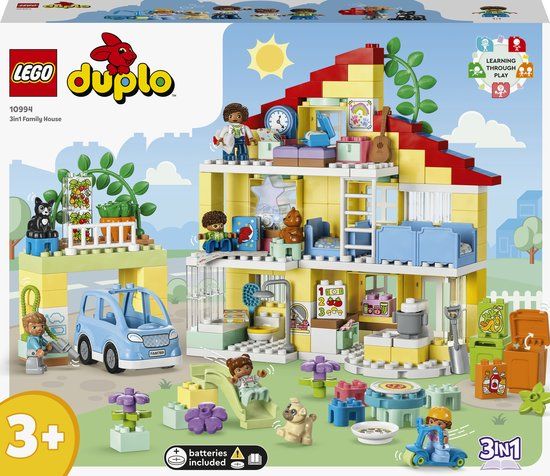LEGO DUPLO 3in1 Familiehuis - 10994