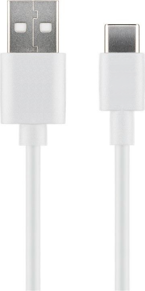 MicroConnect USB 3.1C CHAR 1W Wit 1m
