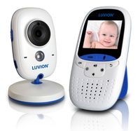 Luvion Easy Babyfoon - Babyfoon met camera - 250m Bereik - Blauw/Wit