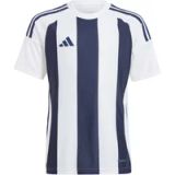 adidas uniseks-kind Striped 24 Jersey Kids Shirt, team navy blue 2/white/white, 9-10 Years