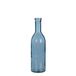Mica Decorations Rioja Glazen Fles Lichtblauw - 50 x 15 cm