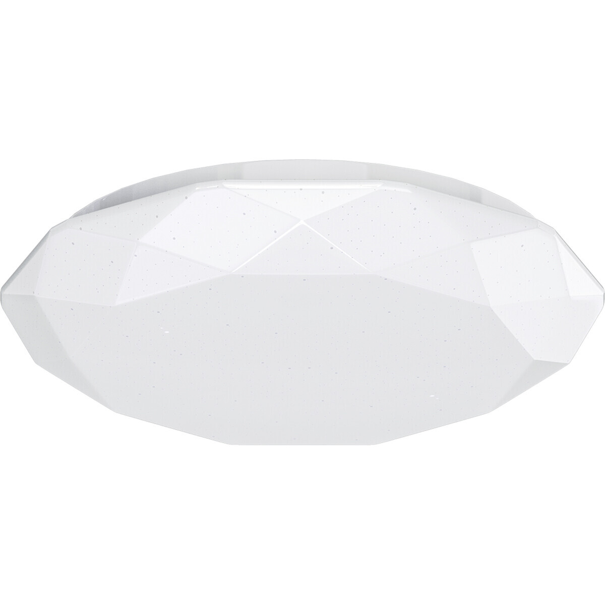 BES LED LED Plafondlamp - Aigi Dian - Opbouw Rond 24W - Natuurlijk Wit 4000K - Mat Wit - Aluminium