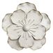 Metalen bloem muurkunst decor, 9 inch rustiek modern bloemensculptuur, noodlijdende ijzeren muur opknoping woondecoratie accent kunstwerken voor binnen keuken slaapkamer woonkamer kantoor buiten tuin