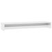 vidaXL Monitorstandaard - 100x24x13 cm - Wit - Hout