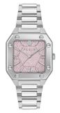 Philipp Plein Plein Edge PWZGA0126 Horloge - Staal - Zilverkleurig - Ø 34 mm
