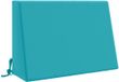 vidaXL Coussin de dossier SOEST 100% Polyester Turquoise 60 x 20 x 40 cm