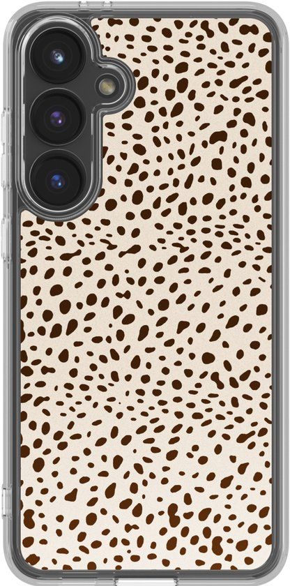 imoshion Hoesje - Geschikt voor Samsung Galaxy S24 FE - Design hoesje - Desert Dots