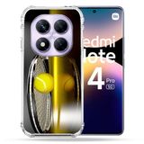 Cokitec Versterkte hoes voor Xiaomi Redmi Note 14 Pro 5G Sport Tennis Reflet