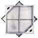 Trappe d'inspection Acier inoxydable 201 340 x 340 mm Invisible