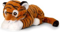 4KidsOnly Keel Toys Pluche - Liggende Tijger 35 CM