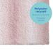 Kela Tapis de bain Ombre, 120 x 70 cm, Polyester, Vieux Rose