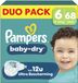 Pampers Baby-Dry Maat 6 - 68 Luiers - 13kg-18kg