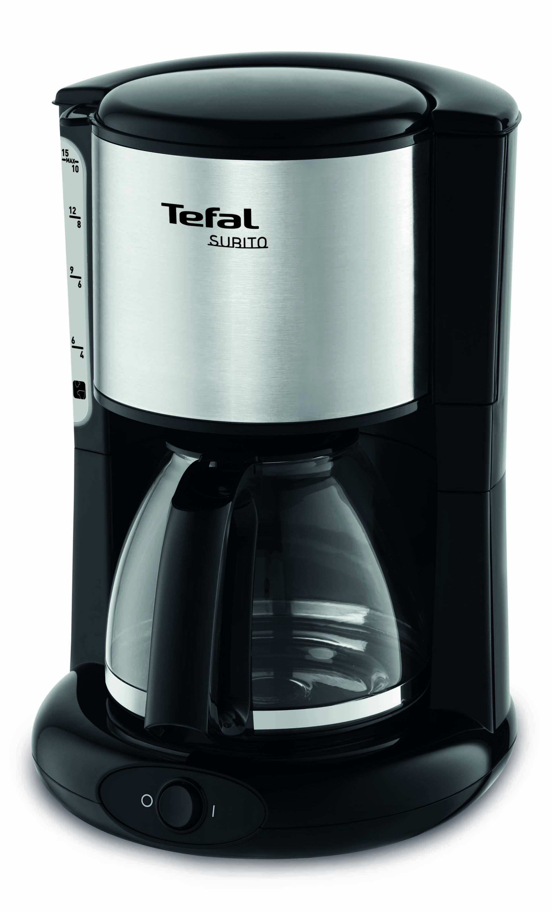 Tefal Koffiezetapparaat Subito rvs/zwart CM3608