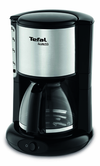 Tefal Subito CM3608 - Filter Coffee Machine - 15 Cups - Black/Stainless Steel