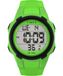 Timex Sport TW5M62800 Horloge, 40 mm, uniseks, groen bandje van PU-kunststof, digitale wijzerplaat, groene kast